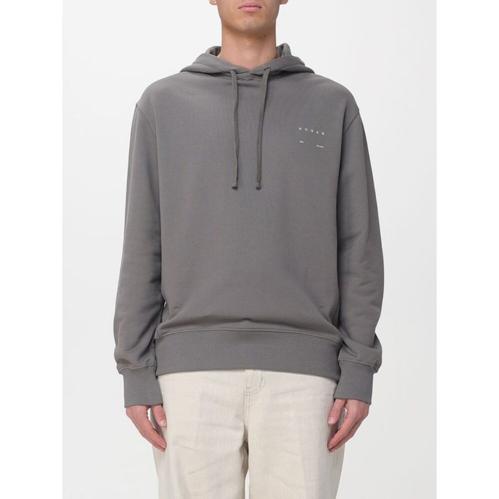 Hogan Men Cotton Hoodie Hogan